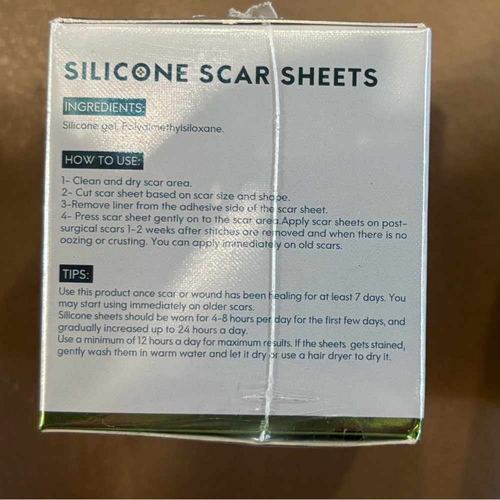 Silicone Scar Sheets - Picture 3 of 5